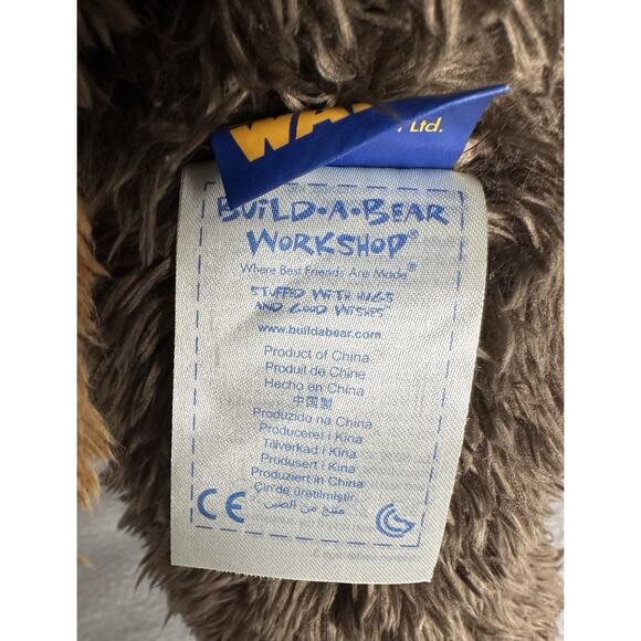 Chewbacca Plush Build A Bear Star Wars 22" Chewie Mandalorian Stuffed CLEAN - Picture 4 of 9